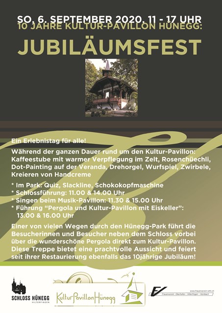 Jubiläumsfest Kulturpavillon